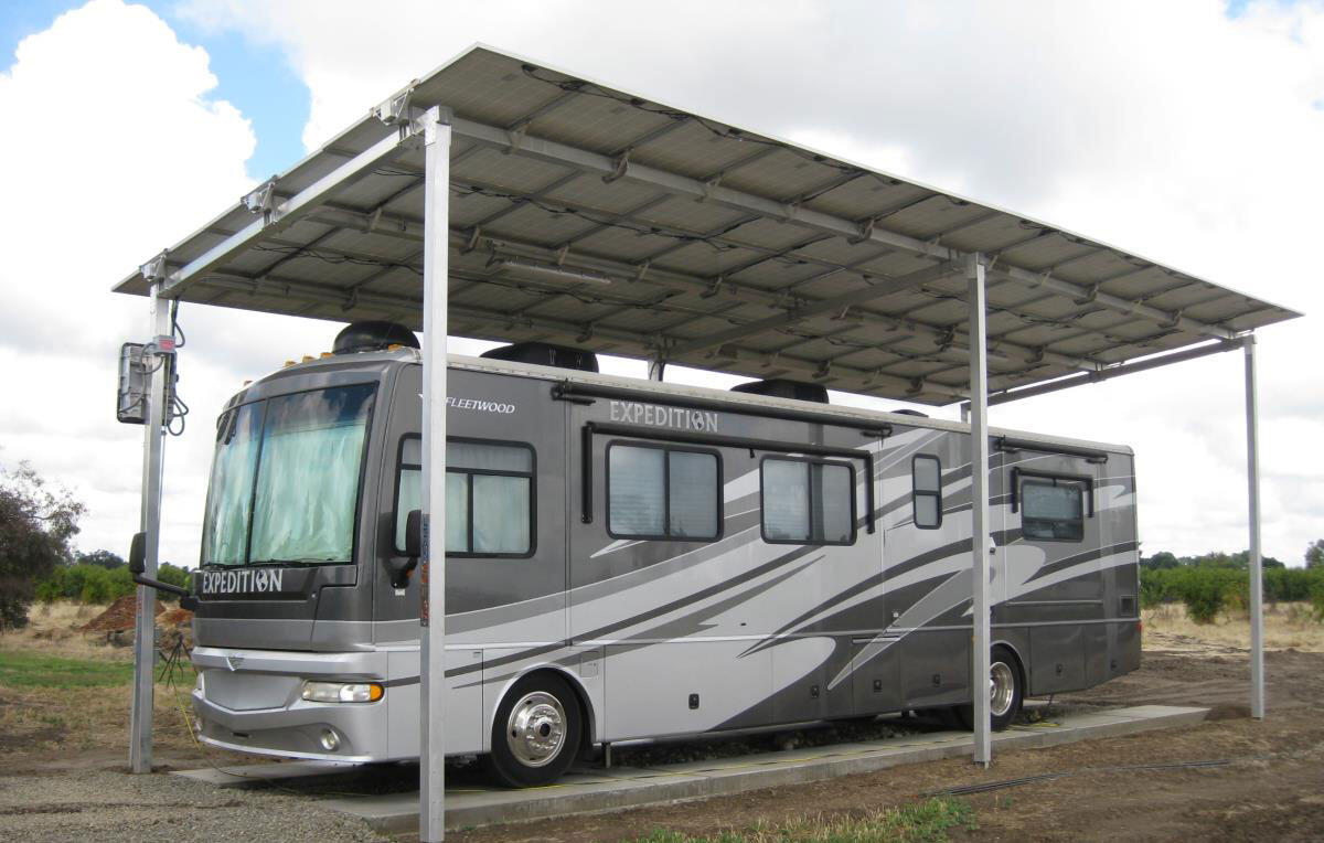 Solar RV Port