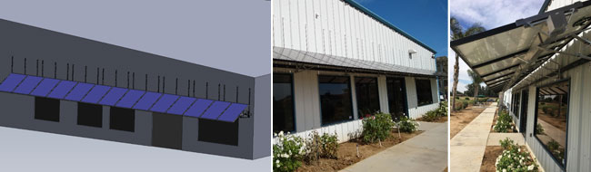 Solar Awning Structures