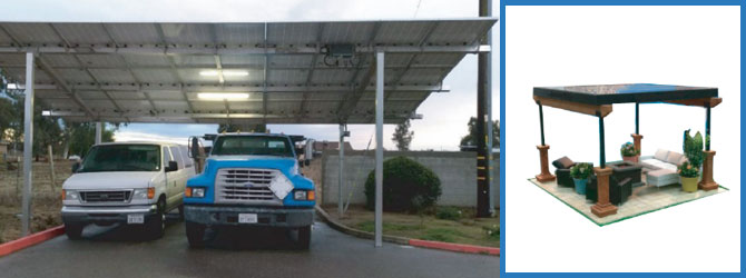 In-House Solar Structure Manufacturing